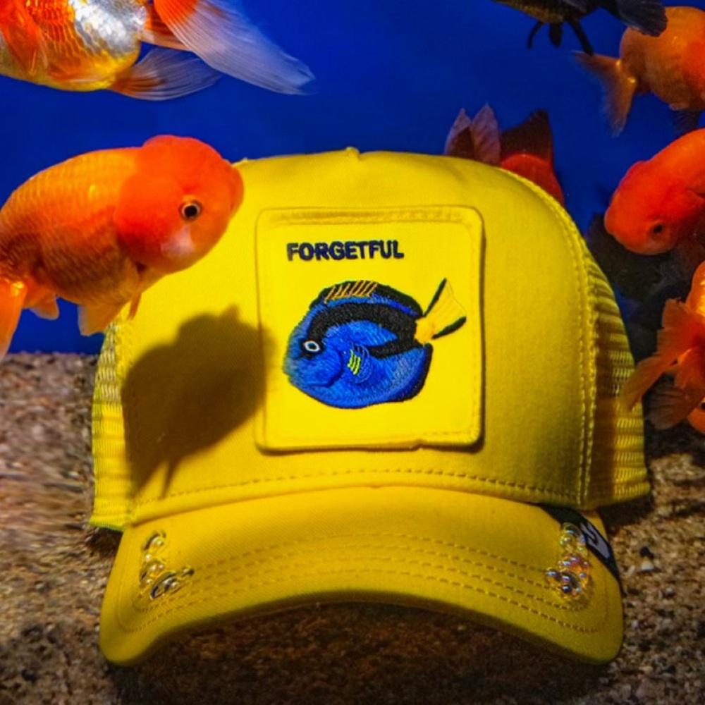 NIB Limited Edition Goorin Brothers “Dory” Fish Trucker Hat